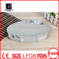 2015 New Design High Quality Oval Designed Hotel Restaurant Ceramic Fish Plate